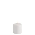 Uyuni Outdoor LED pillar Candle white 7,8 x 7,8 cm
